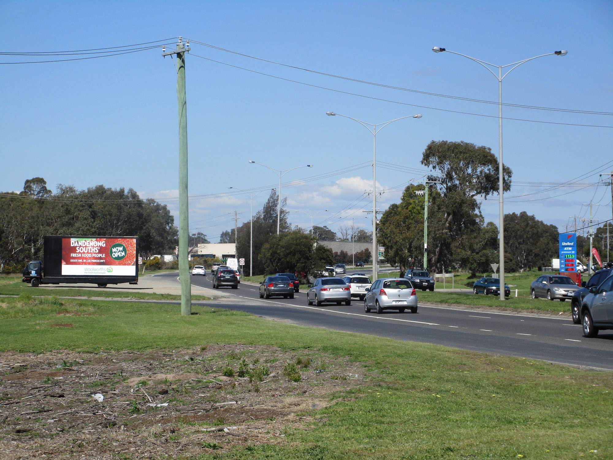 Woolworths Dandenong South - Mobile Billboards Melbourne