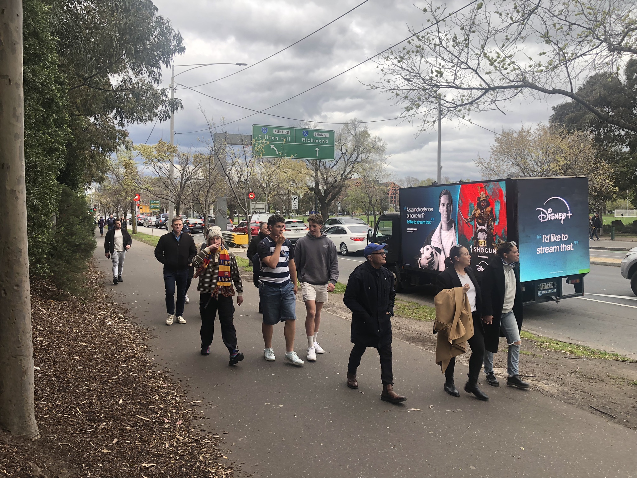Disney+ Digital Mobile Billboard