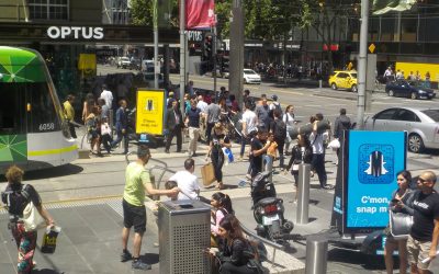 Monash Uni Advertising Scooters