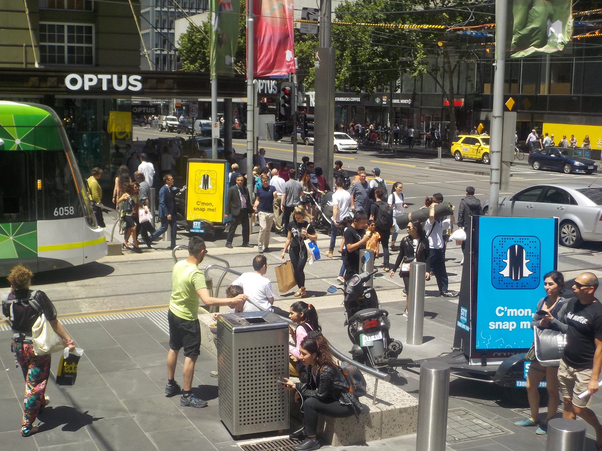 Monash Uni Advertising Scooters